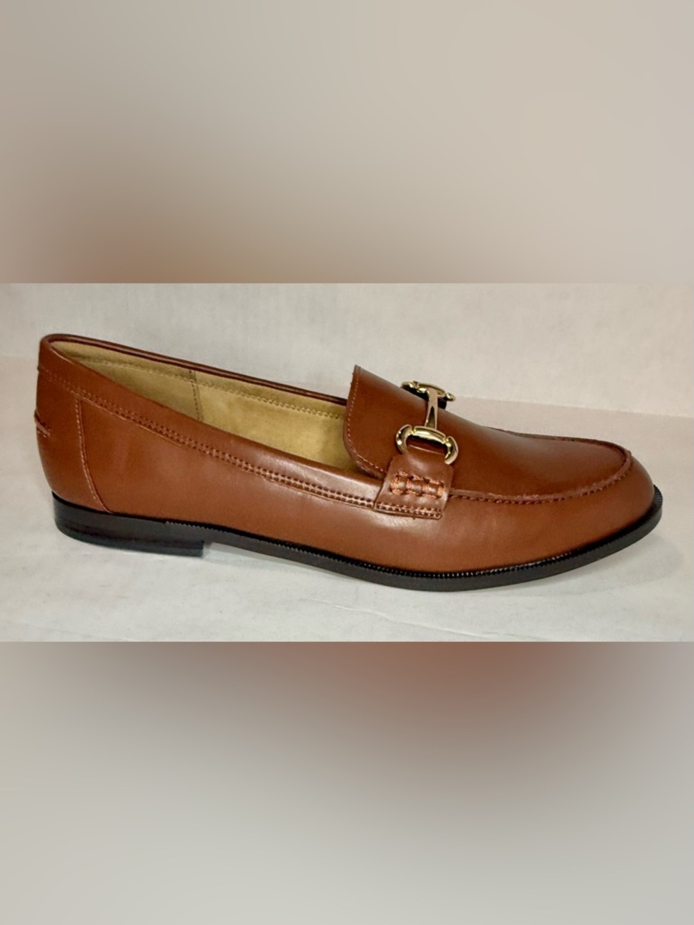 J. Crew Factory Classic Loafers Brown Antique Oak Size 9.5 - Picture 10 of 11